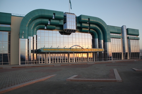 Хоргос. Сухой порт. KTZE-Khorgos Gateway