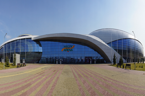 Halyk Arena.Ледовая арена на 3000 мест
