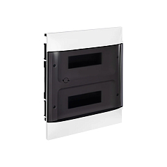 PRACTIBOX S ЩРВ-П 24 (2х12) дымч. дверца 135552 Legrand (1)