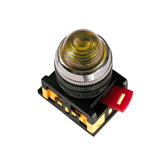 Сиг. лампа AL-22  d22мм желтый неон/240В цилиндр TDM (200) !!!