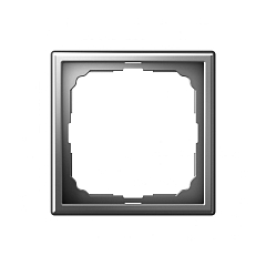 G115 Рамка 1-ная "ARTGALLERY" сталь GAL0901 (10)    