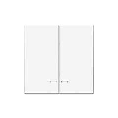 G053 Выкл. 2 кл с инд 10А механизм "ARTGALLERY" лотос GAL1353 (5)  