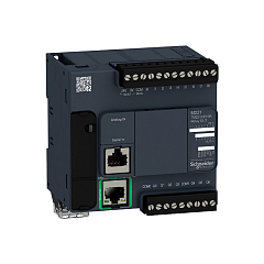 Компактный базовый блок M221-16IO реле Ethernet TM221CE16R