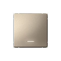 G030 Выкл. 1 кл с инд 10А механизм "ARTGALLERY" шампань GAL0513 (10)  