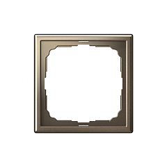 G138 Рамка 1-ная "ARTGALLERY" мокко GAL0601 (20)    