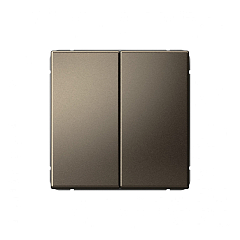 G131 Выкл. 2 кл 10А механизм "ARTGALLERY" мокко GAL0651 (10)   