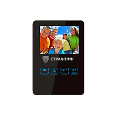Видеодомофон 4.3" TFT LCD 90сек. 120x170x17мм Стражниr STR-4SRC NEW