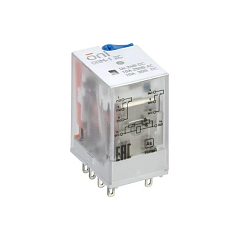 Реле интерфейсное ORM-1 2C 24В DC с LED и тест. кнопкой ONI ORM-1-2C-DC24V-L-B NEW