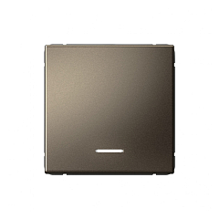 G130 Выкл. 1 кл с инд 10А механизм "ARTGALLERY" мокко GAL0613 (10)  