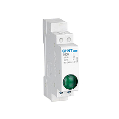 Индикатор ND9-1/g  зеленый, AC/DC230В (LED)   594108 CHINT (12/180)