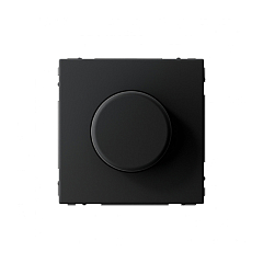 G091 Диммер поворотно-нажимной механизм 400Вт "ARTGALLERY" карбон GAL1023 (1)  