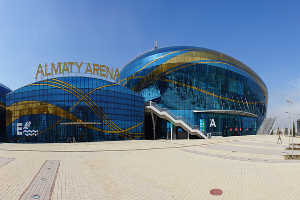  Almaty Arena.Ледовая арена на 12000 мест 