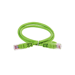 ITK Коммутационный шнур кат. 6 UTP PVC 2м зеленый IEK  E-PRO